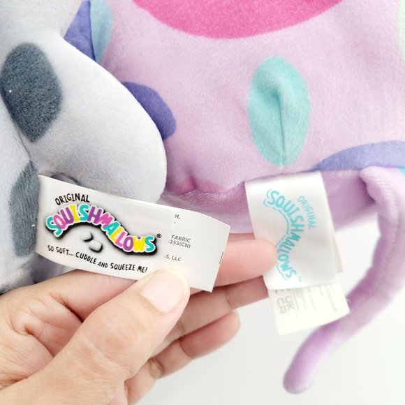 Squishmallows Ocean Animals Plush Lot Aziza the Stingray Isis the Spotted Seal - Picture 5 of 12